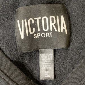 Victoria's Secret Tops - Victoria Sport Black Sweatshirt Victoria's Secret Tops - Victoria Sport Black Sweatshirt